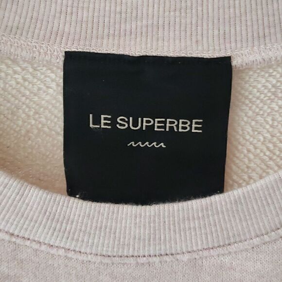 Le Superbe Bay Street California Hollywood Bedazzled Sweatshirt NWT Size Small - Picture 4 of 8